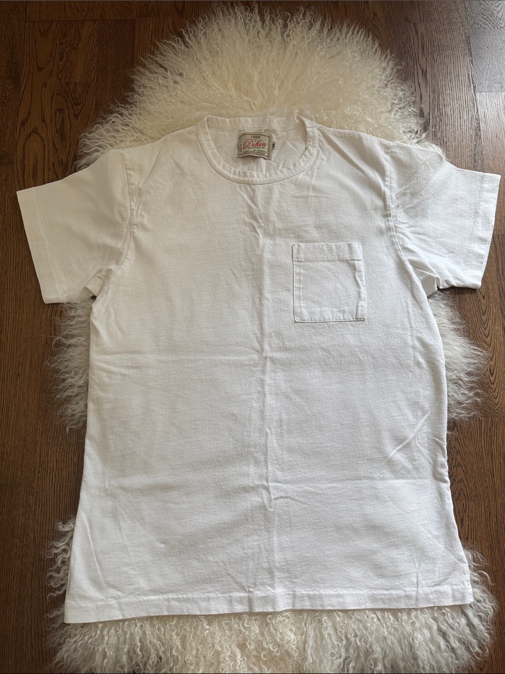 Classic White Pocket Tee
